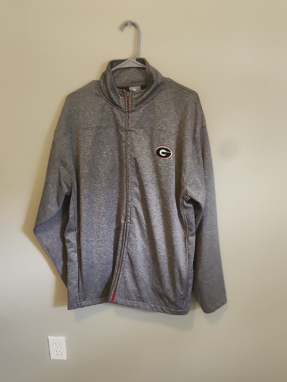Knights Apparel Black and Gray Jacket Label
